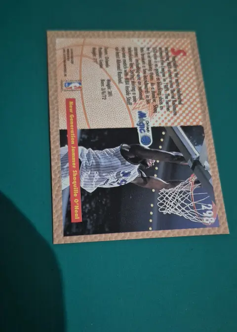 Back of Shaquille O'Neal