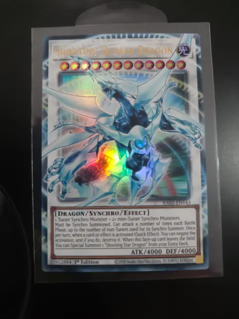 Shooting Quasar Dragon card, TCGAI Score 8.0