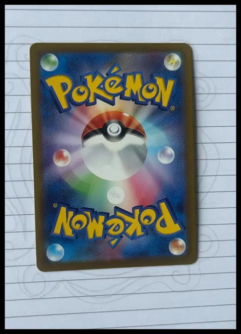 Back of Radiant Charizard