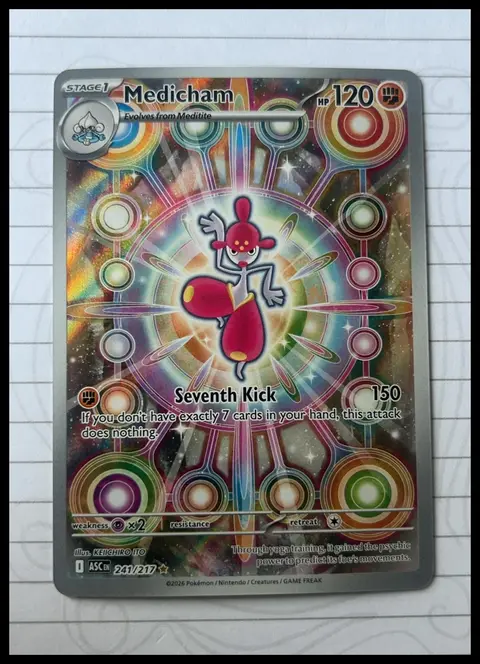 Medicham card, TCGAI Score 9.5