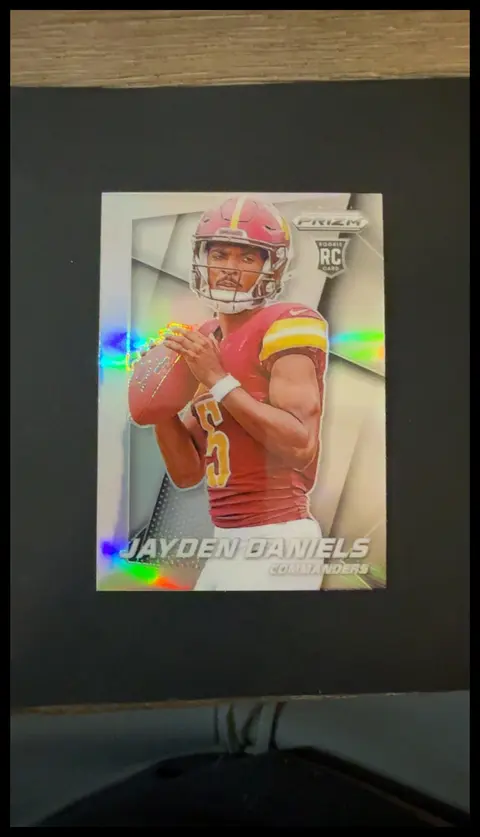 Jayden Daniels card, TCGAI Score 10.0