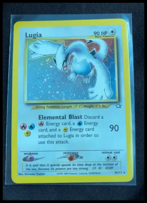 Lugia card, TCGAI Score 9.0