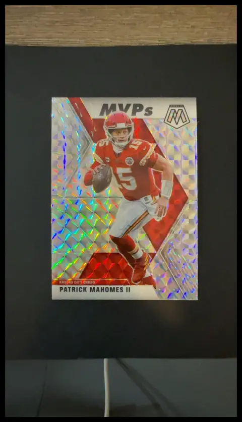 Patrick Mahomes II card, TCGAI Score 10.0