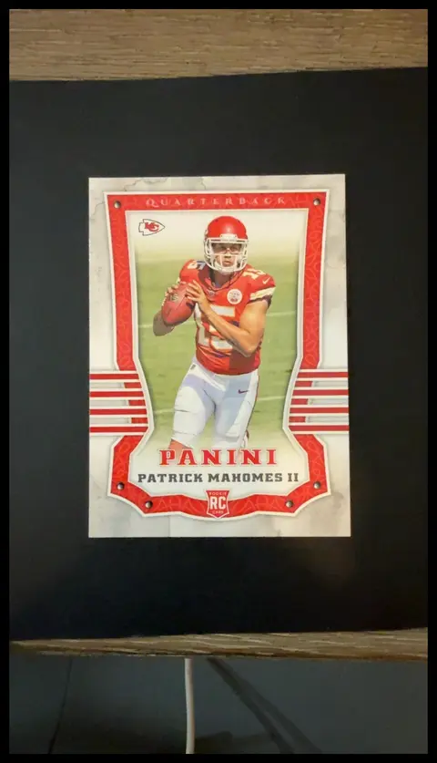 Patrick Mahomes II card, TCGAI Score 9.0