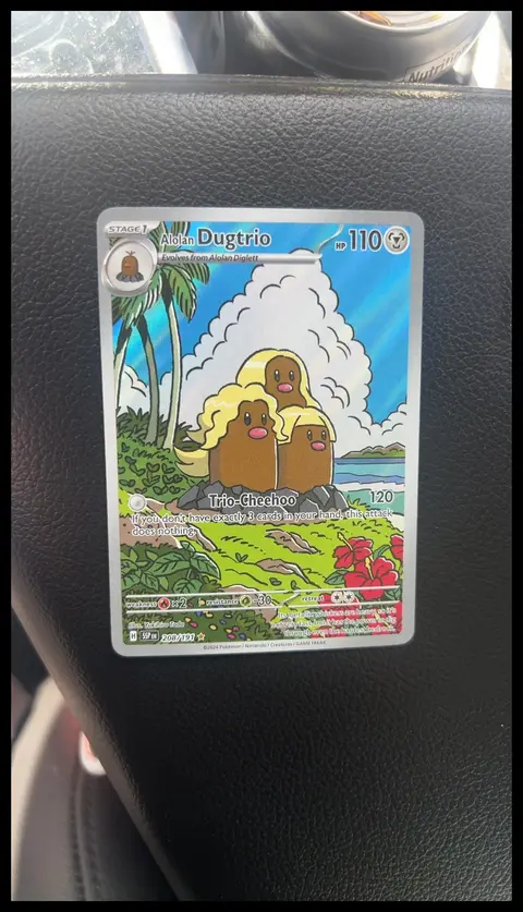 Alolan Dugtrio card, TCGAI Score 10.0