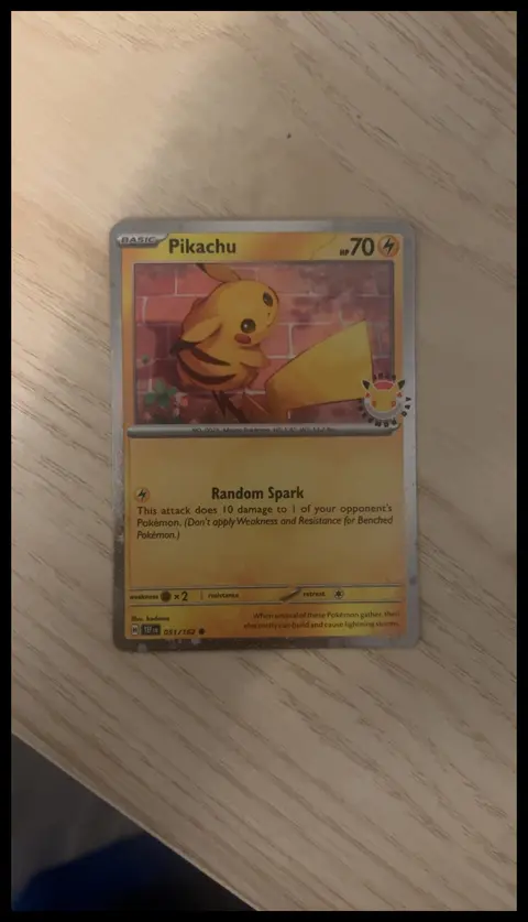 Pikachu card, TCGAI Score 6.0