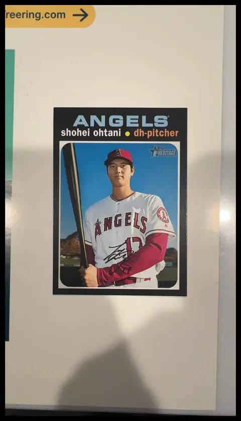 Shohei Ohtani card, TCGAI Score 9.0