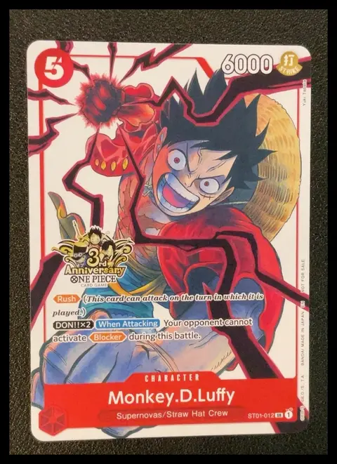 Monkey.D.Luffy card, TCGAI Score 8.0