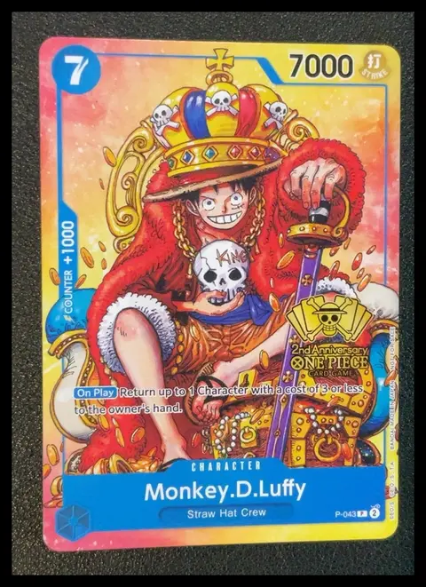 Monkey.D.Luffy card, TCGAI Score 9.0