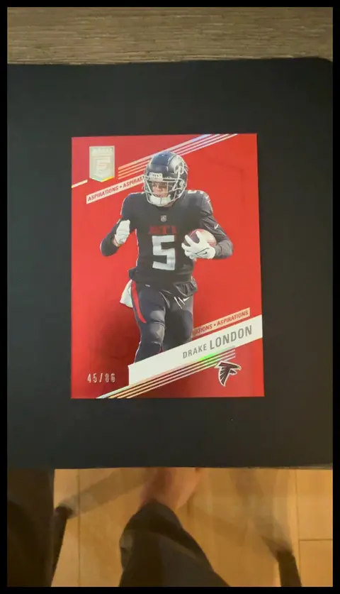 Drake London card, TCGAI Score 8.0