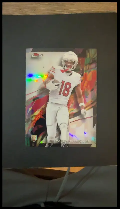 Marvin Harrison Jr. card, TCGAI Score 9.0