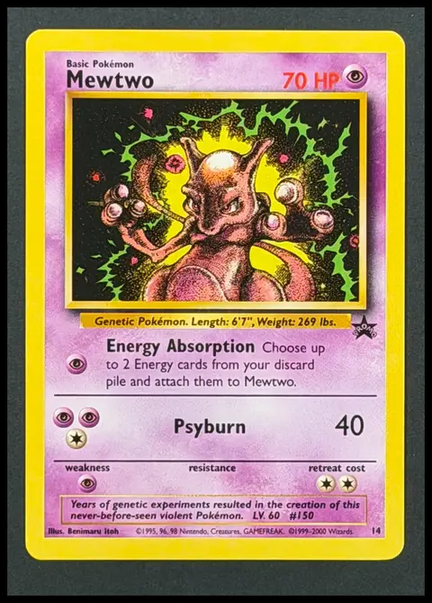 Mewtwo card, TCGAI Score 8.0