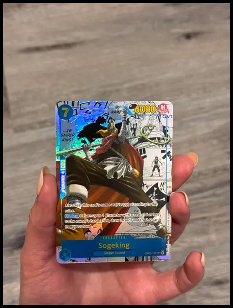 Sogeking card, TCGAI Score 9.5