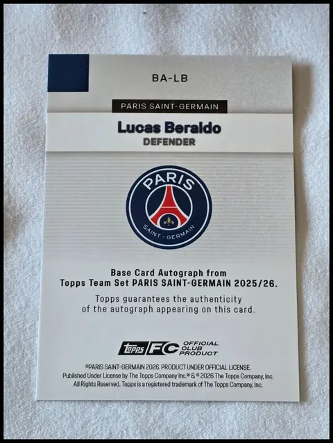 Back of Lucas Beraldo