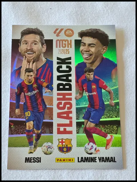 MESSI / LAMINE YAMAL card, TCGAI Score 9.5