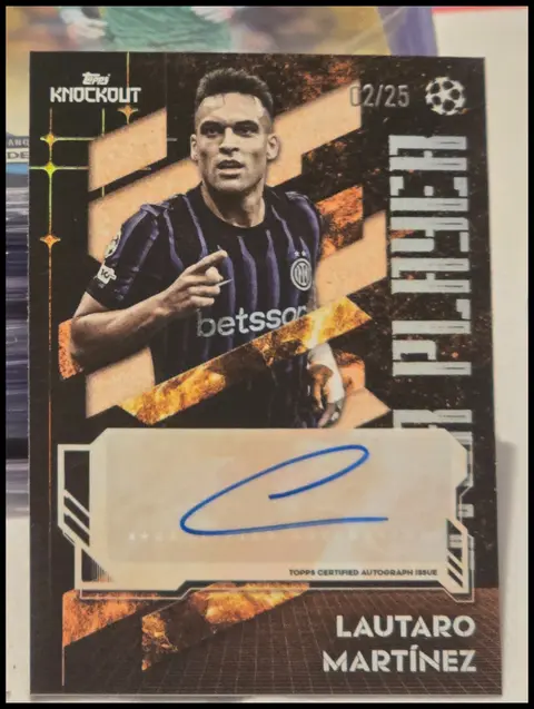 Lautaro Martínez card, TCGAI Score 9.0