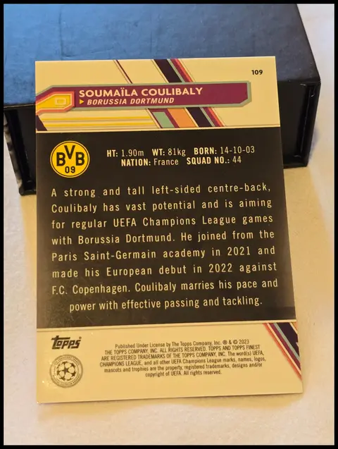 Back of Soumaïla Coulibaly