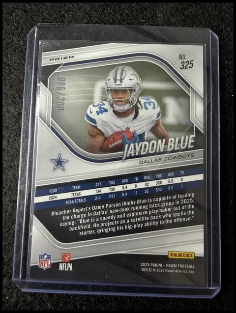 Back of Jaydon Blue