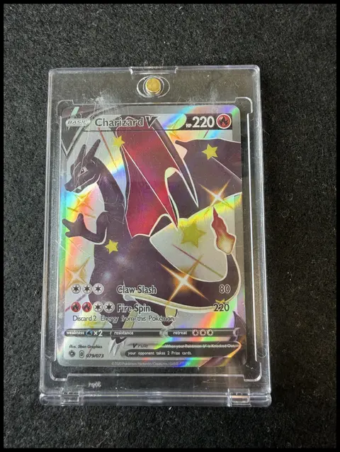 Charizard V card, TCGAI Score 9.0