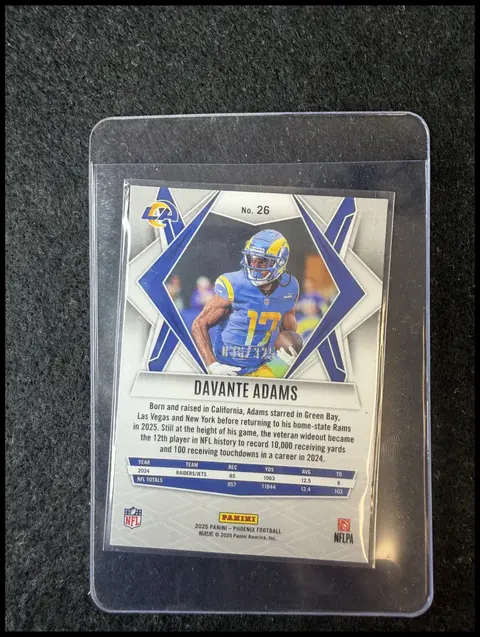 Back of Davante Adams