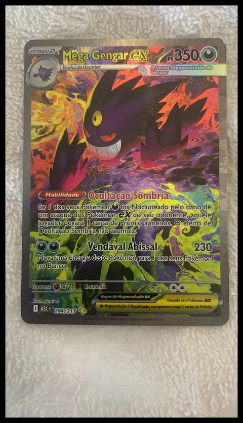 Mega Gengar ex card, TCGAI Score 8.0