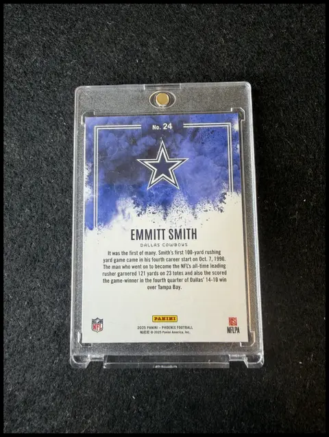 Back of Emmitt Smith