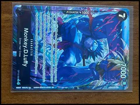 Monkey.D.Luffy card, TCGAI Score 9.5