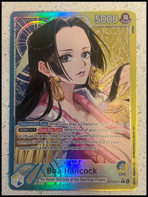 Boa Hancock card, TCGAI Score 9.0