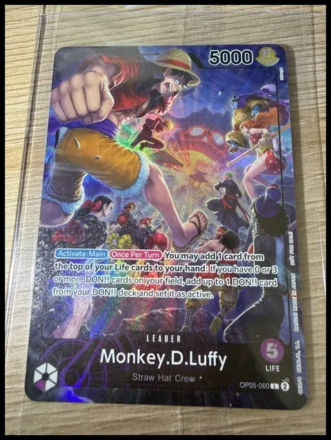 Monkey.D.Luffy card, TCGAI Score 9.5