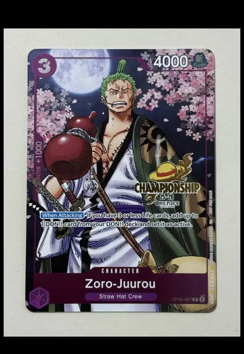 Zoro-Juurou card, TCGAI Score 9.5