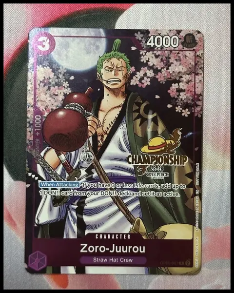 Zoro-Juurou card, TCGAI Score 9.5