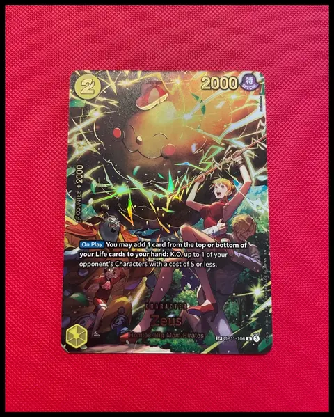 Zeus card, TCGAI Score 9.0