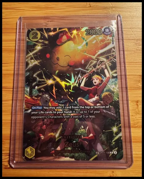 Zeus card, TCGAI Score 9.5