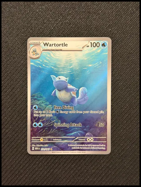 Wartortle card, TCGAI Score 9.5