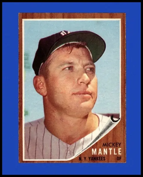 Mickey Mantle card, TCGAI Score 7.0