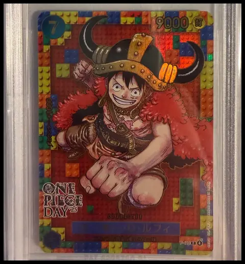 モンキー・D・ルフィ (Monkey D. Luffy) card, TCGAI Score 9.5