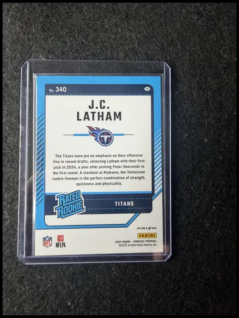 Back of J.C. Latham