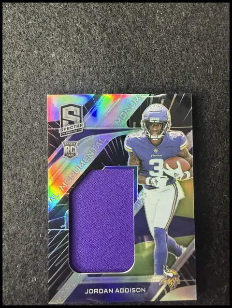 Jordan Addison card, TCGAI Score 9.0