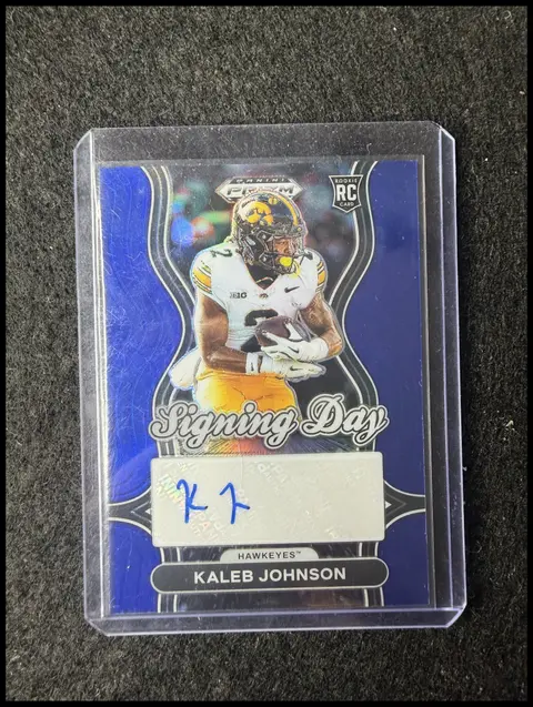 Kaleb Johnson card, TCGAI Score 9.0