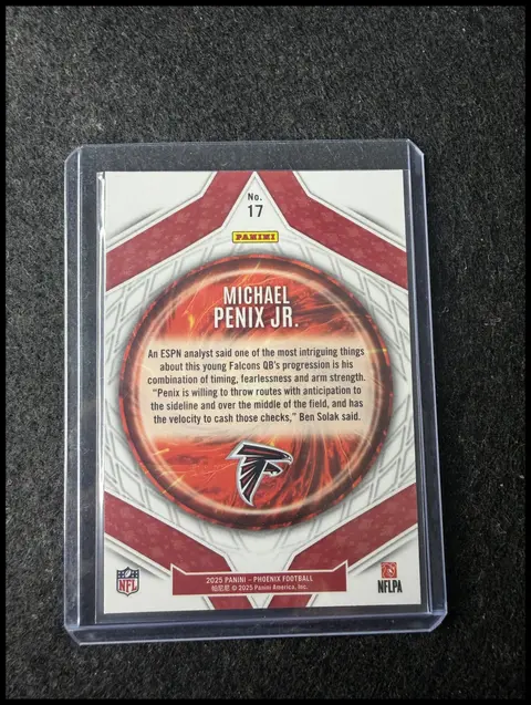 Back of Michael Penix Jr.