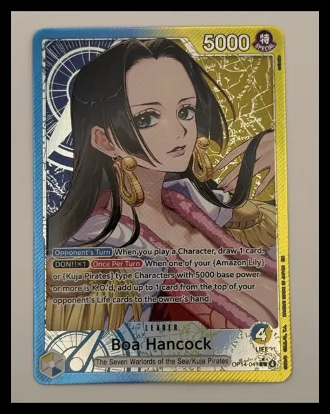 Boa Hancock card, TCGAI Score 9.5