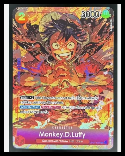 Monkey.D.Luffy card, TCGAI Score 9.5