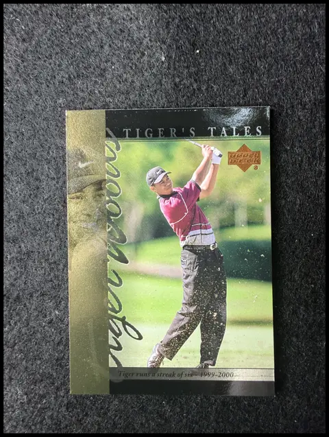 Tiger Woods card, TCGAI Score 7.0