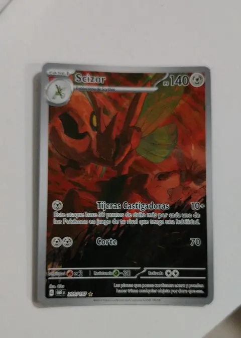 Scizor card, TCGAI Score 9.5