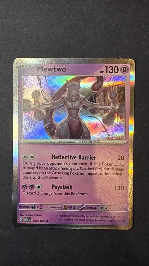 Mewtwo card, TCGAI Score 9.5