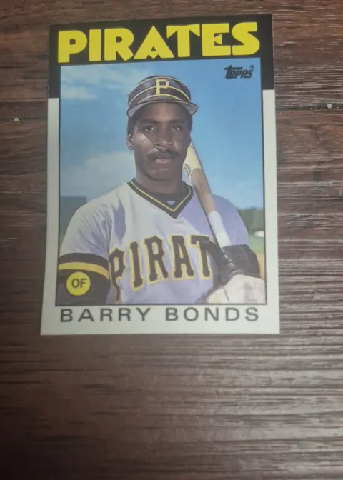 Barry Bonds card, TCGAI Score 3.0
