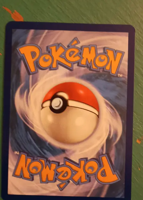 Back of Glaceon ex