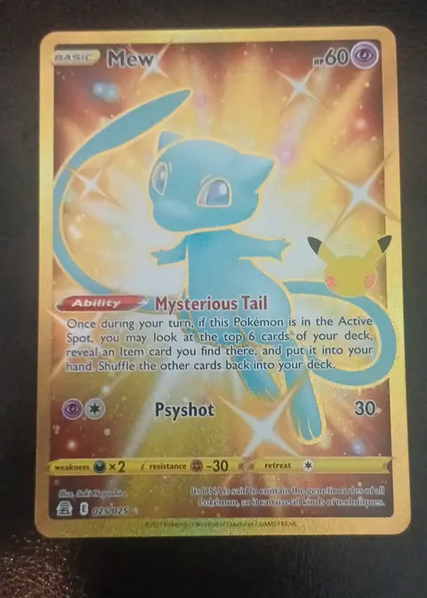 Mew card, TCGAI Score 7.0