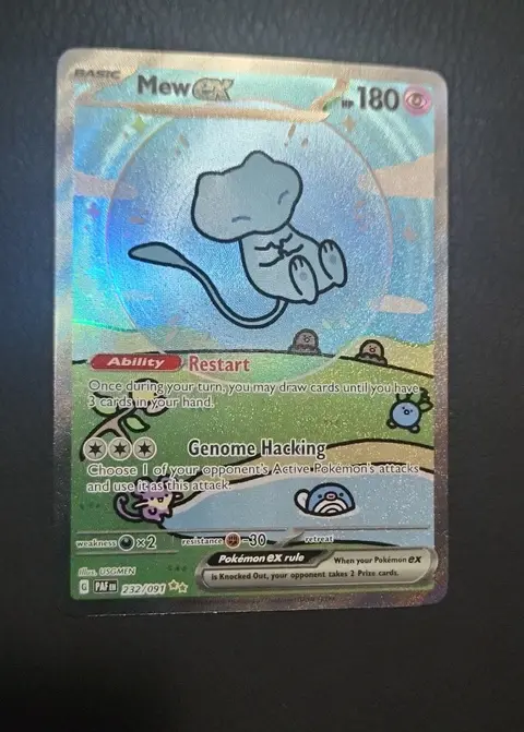 Mew ex card, TCGAI Score 7.0