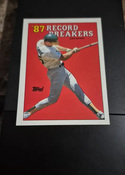 Mark McGwire card, TCGAI Score 7.0
